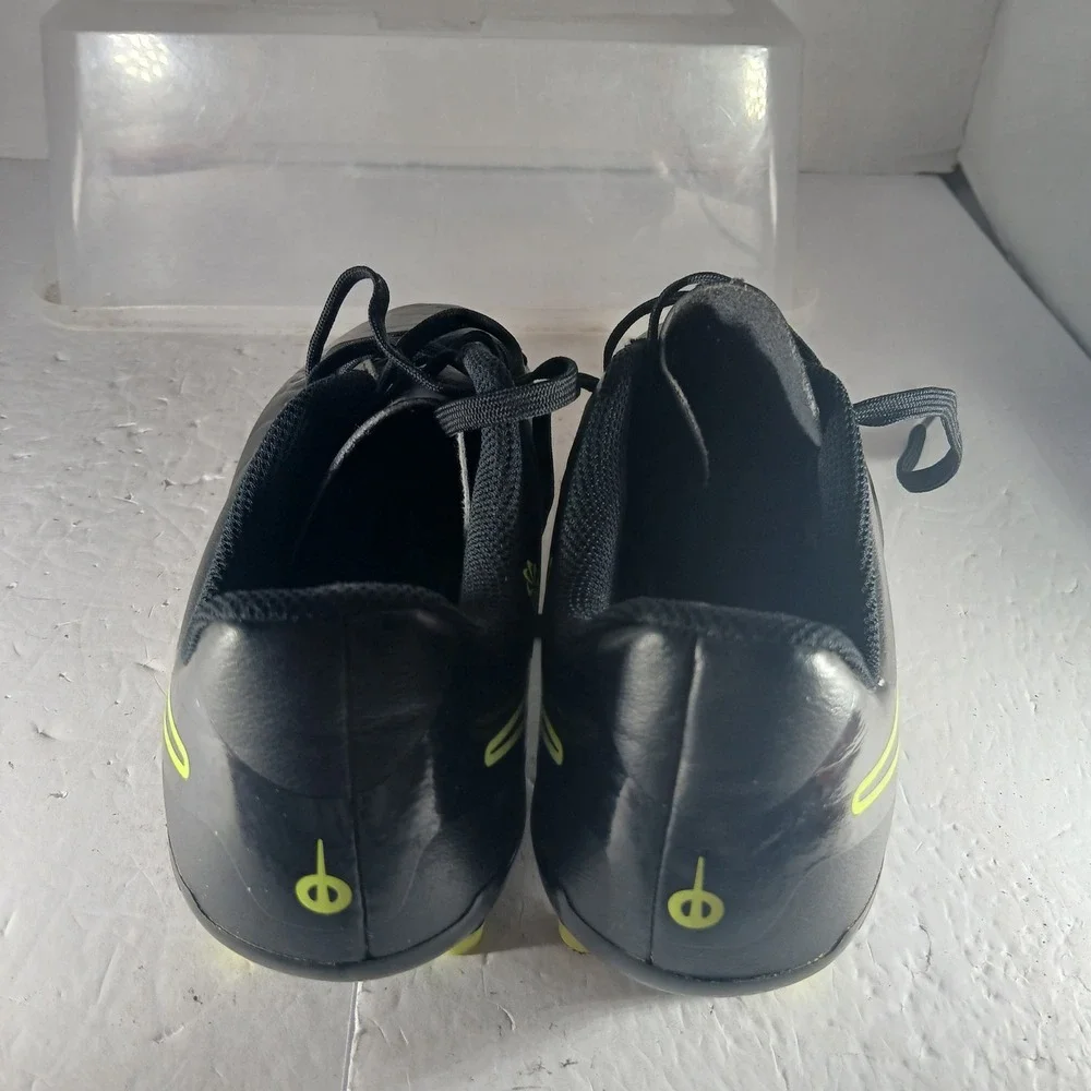 Nike Tiempo Legend 10 Club 5Y Black Volt Soccer Cleats DV4352-001 Athletic Sport